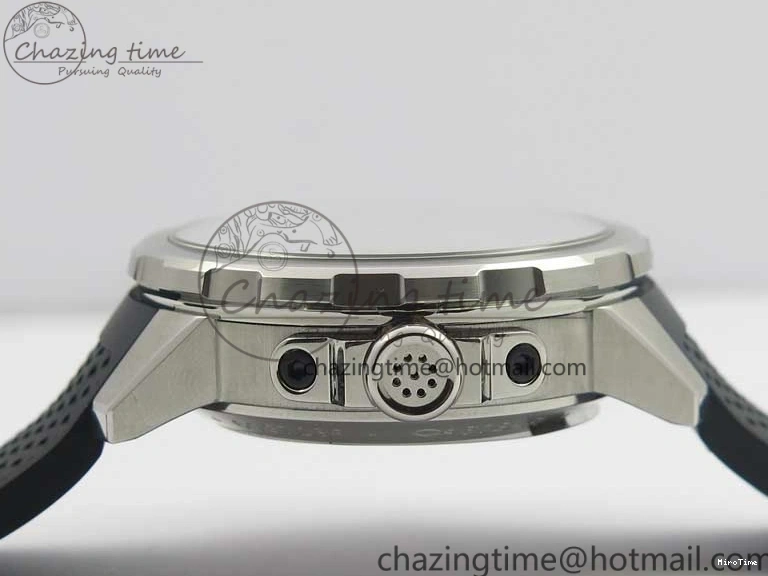 MIROTIME 0110 Aquatimer Chrono IW376803 V6F 1:1 Best Edition Gray Dial on Rubber Strap A FlexibleFit 7153